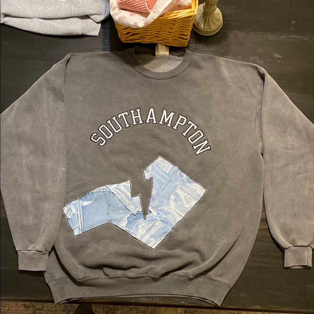 Custom Reworked Handmade SOUTHAMPTON Crew